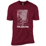 Philadelphia Pennsylvania City Map Souvenir