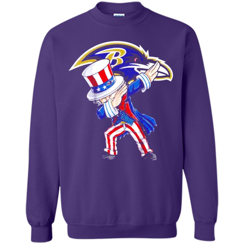 NFL BALTIMORE RAVENS UNCLE SAM DABBING INDEPENDENCE DAY