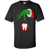 Christmas Nurse Grinch hand holding clinic dental ornament - Shirt
