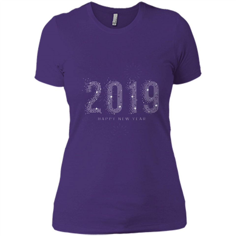 Happy New Year 2019 Sparkle Firework PINGPONG