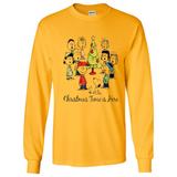 Snoopy Christmas Time Is Here Sporty T-Shirt - Long Sleeve T-Shirt