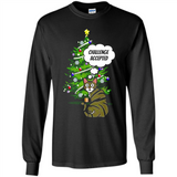 Christmas Tree Cat Long Sleeve Christmas Shirt for Cat Lover - Long Sleeve T-Shirt