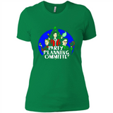 Party Planning Committee Christmas T-Shirt - Ladies' Boyfriend T-Shirt