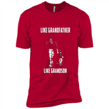 Chicago White Sox GrandFather Like GrandSon - Premium Short Sleeve T-Shirt