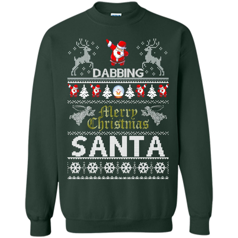 Dabbing Santa Ugly Christmas - Sweatshirt