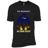 The Incredible Baltimore Ravens Hulk NFL Football