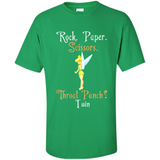 Tinker Bell Rock Paper Scissors Throat Punch I win PINGPONG