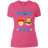 Snow Day Shirt For Denver Broncos Vs Minion Fans pingpong