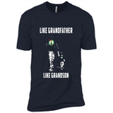Boston Celtics Like GrandFather Like GrandSon - Premium Short Sleeve T-Shirt