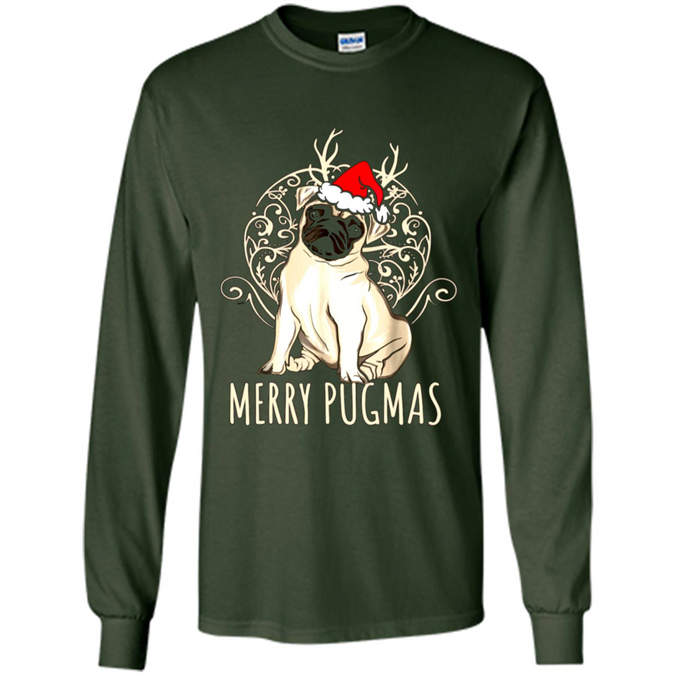 Merry Pugmas Funny Pug Christmas