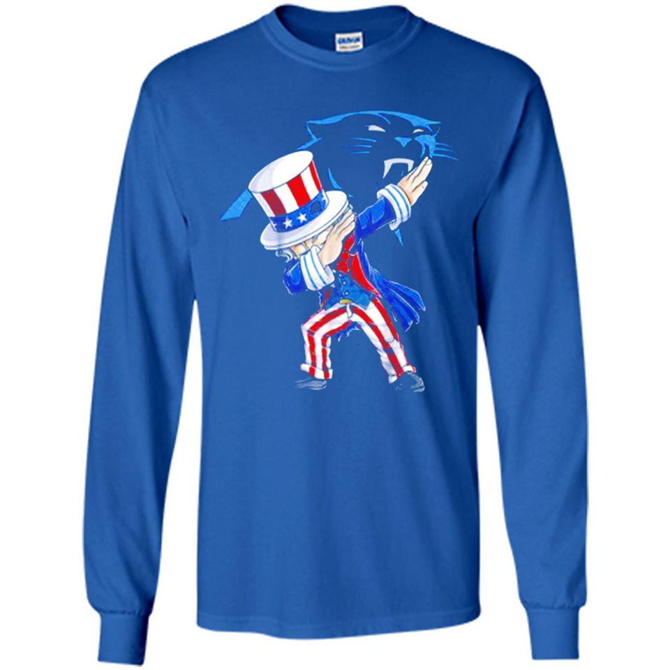 NFL CAROLINA PANTHERS UNCLE SAM DABBING INDEPENDENCE DAY