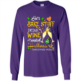 Let’s Bake Stuff Drink And Watch Hallmark Christmas Movies Sweatshirt PINGPONG