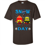 Snow Day Shirt For Cleveland Cavaliers Vs Minion Fans pingpong
