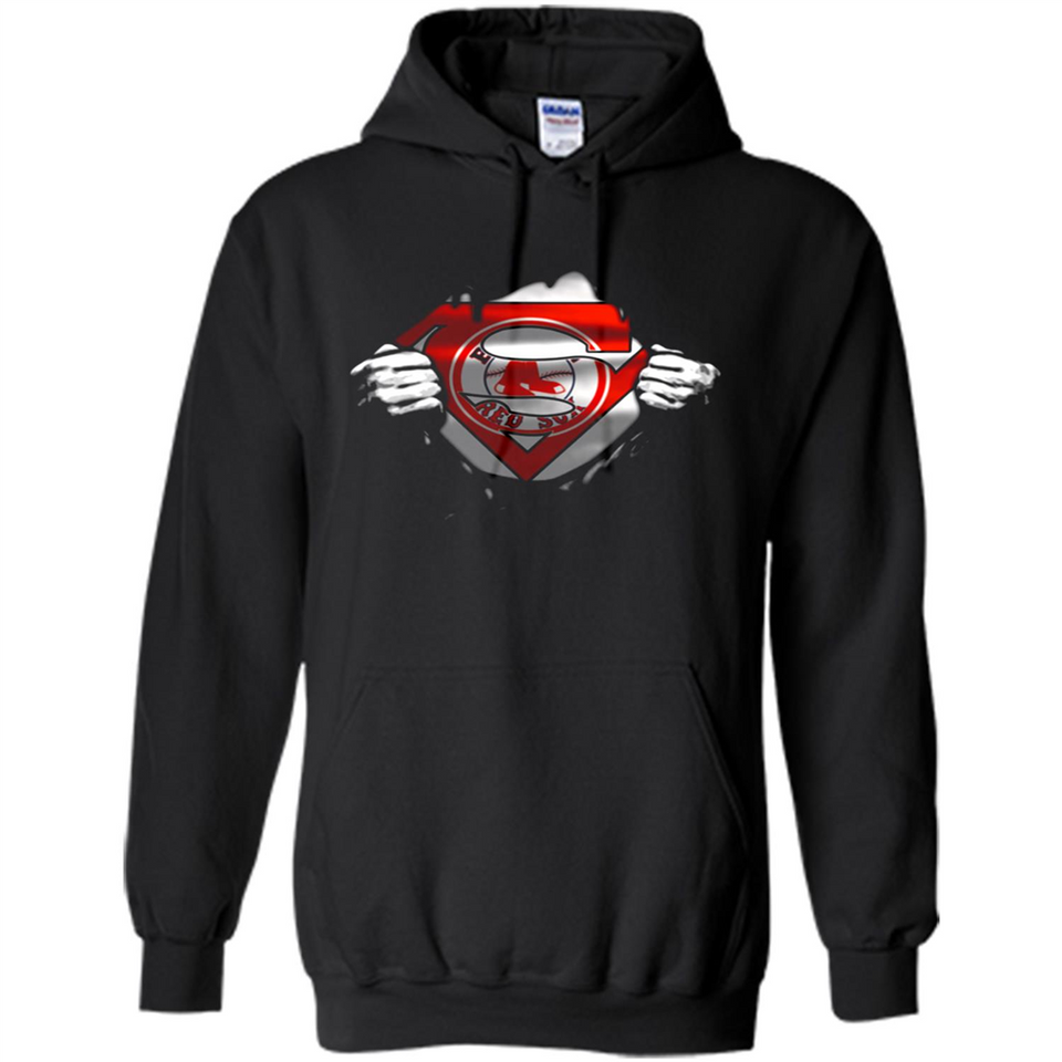 Boston Red Sox And Superman Fans - Hoodie