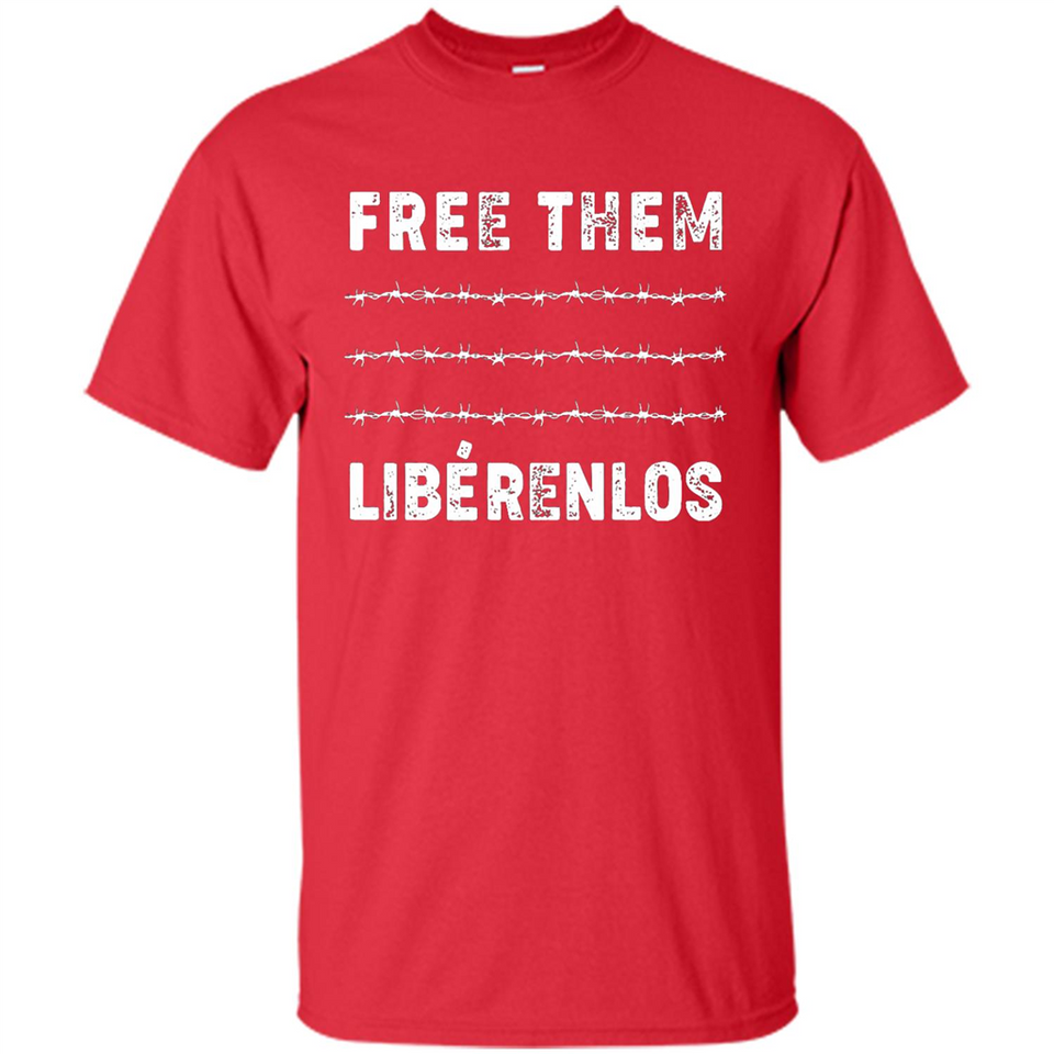 Peaceful Communities- Free Them Liberenlos Shirt PINGPONG - Shirt