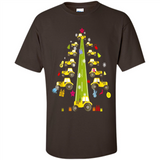 Tractor Car Christmas Tree T-shirt For Drivers