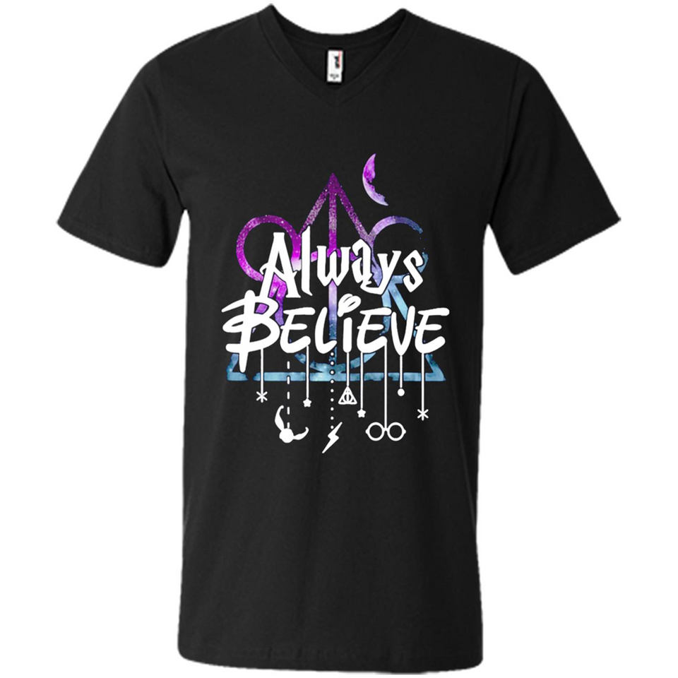 HIPPIE MOON MICKEY DEATHLY HALLOWS ALWAYS BELIEVE