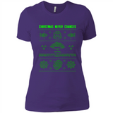 Christmas Ugly Sweater Christmas Never Changes Star Wars - Ladies' Boyfriend T-Shirt