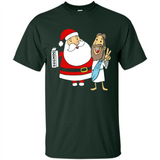 Eggnog Santa And Jesus Christmas