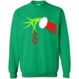 Funny Grinch Hand Holding Electrician Ornament Christmas PING PONG