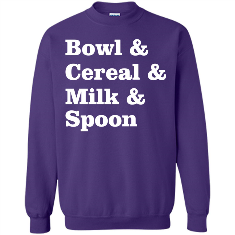 Tasty Cereal Recipe Bowl Milk Spoon