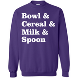 Tasty Cereal Recipe Bowl Milk Spoon