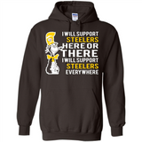 Shirt For Dr Seuss Cat And Pittsburgh Steelers Fans - Hoodie