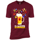 Rainbeer Christmas Reindeer Beer Drinking