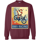 bmx racing dabbing Santa Christmas