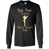 Tinker Bell Rock Paper Scissors Throat Punch I win PINGPONG