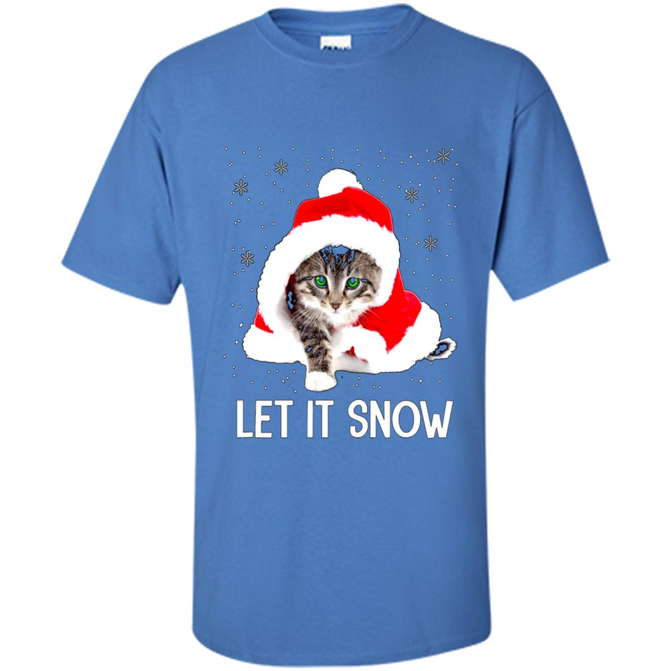 Let It Snow Cat Christmas sweater PINGPONG