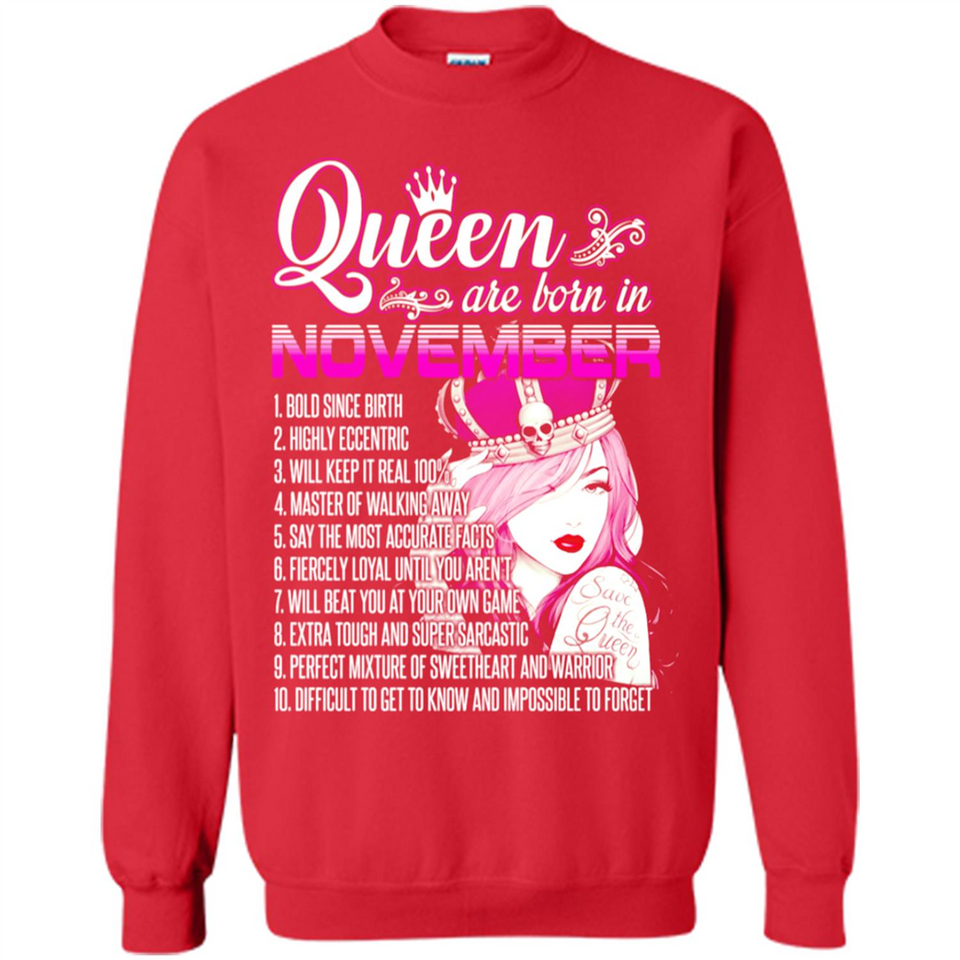 Queens Are Born In November Vintage Birthday