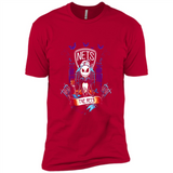 Brooklyn Nets Halloween The Nightmare Before Christmas - Premium Short Sleeve T-Shirt