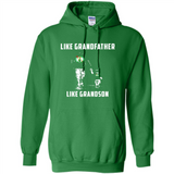 Boston Celtics Like GrandFather Like GrandSon - Hoodie