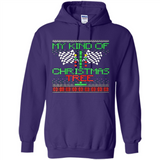 Funny Drag Racing Ugly Christmas Holiday Tree PING PONG