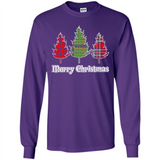 Plaid Christmas Tree Shirt Merry Christmas Plaid is Rad