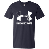 Lineman Wife Under Armour - Men's V-Neck