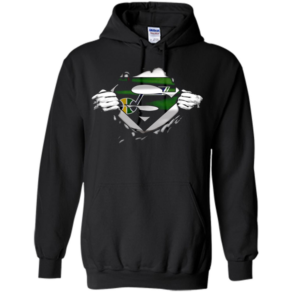 Utah Jazz And Superman Fans - Hoodie