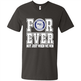 Seattle Seahawks Forever For ever not just when we win - Men's V-Neck