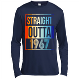 Retro Straight Outta 1967 51 Years Old - Canvas Long Sleeve T-Shirt