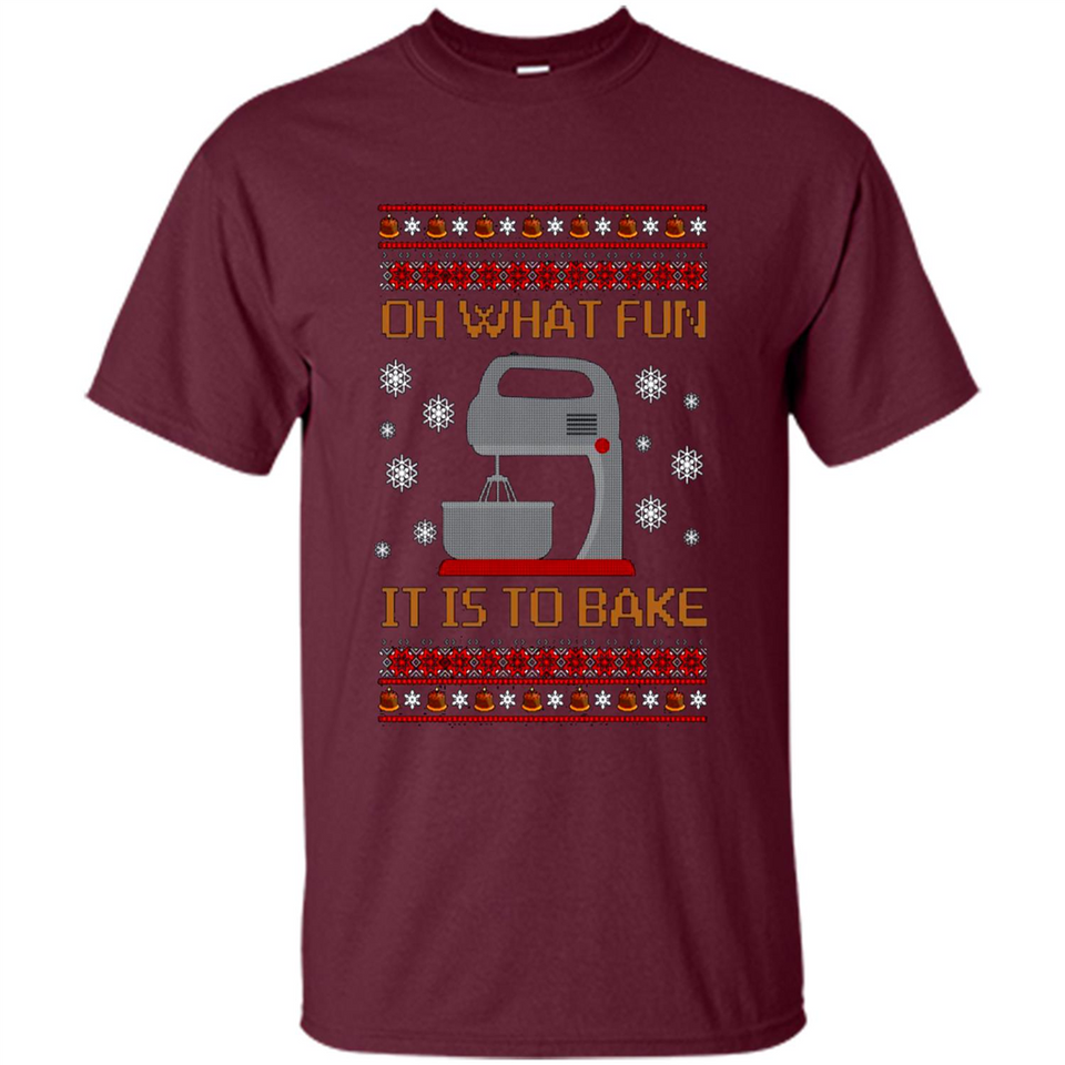 Oh What Fun It Is To Bake Ugly Christmas sweater Sweater PINGPONG