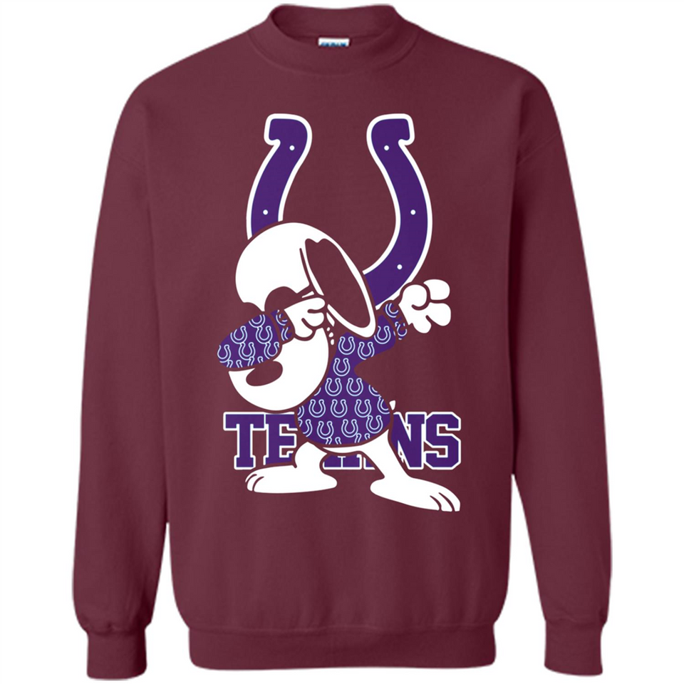 Indianapolis Colts Snoopy Dabbing PING PONG