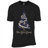 New York Giants NFL Football Team Logo Christmas Tree T-Shirt - Premium Short Sleeve T-Shirt