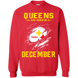 Queens Are Born In December - Pittsburgh Steelers Football - Sweatshirt