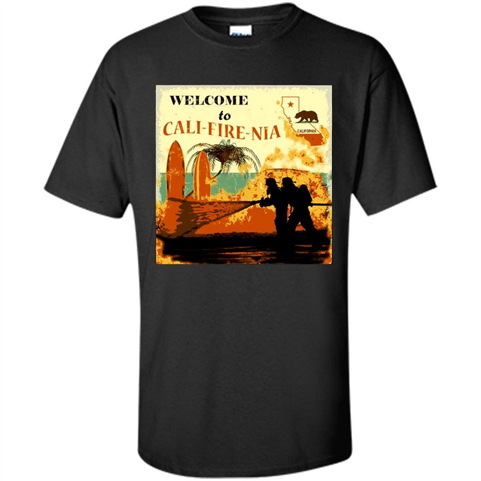 Paradise California Camp Fire Youth T-Shirt PINGPONG - Shirt