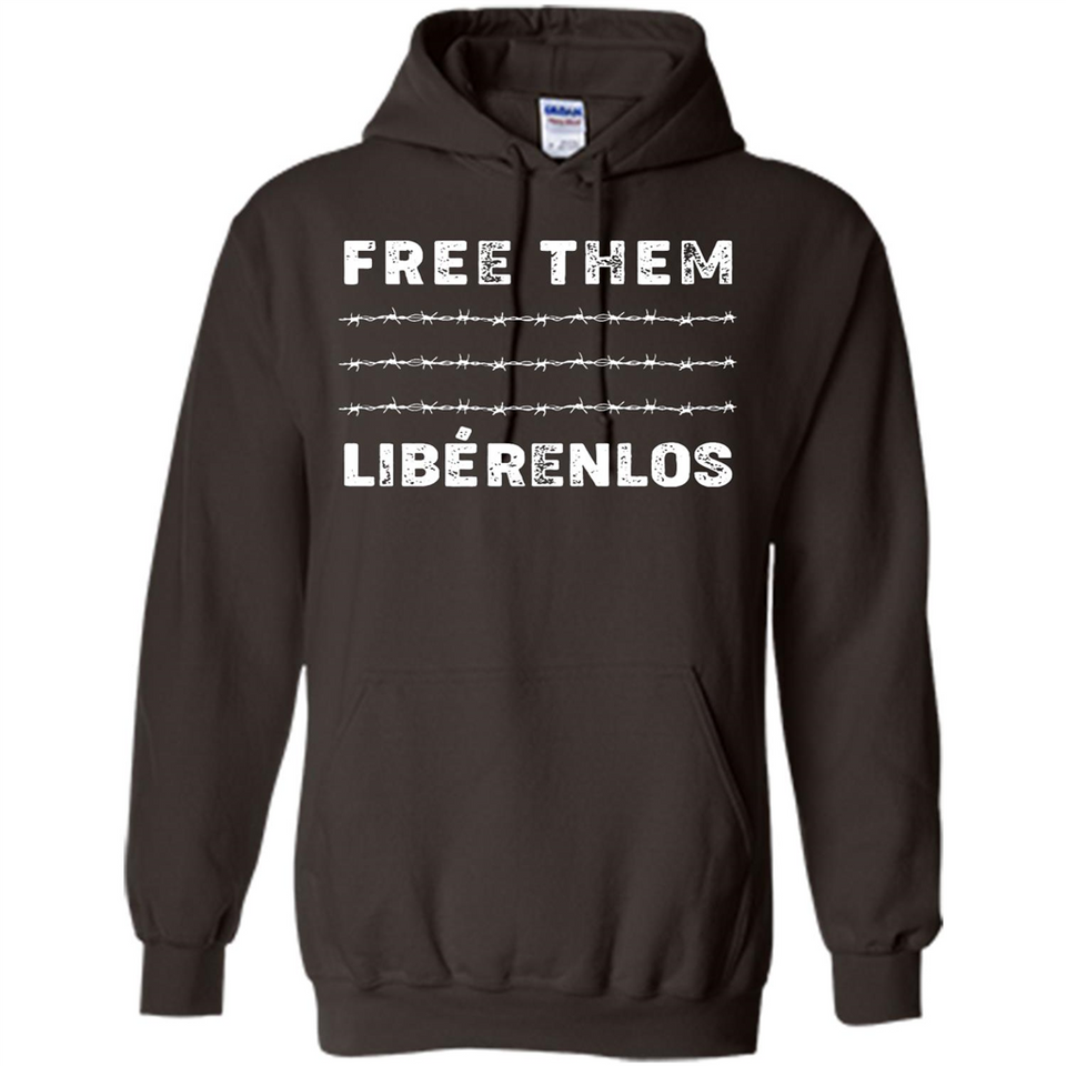 Peaceful Communities- Free Them Liberenlos Shirt PINGPONG - Hoodie