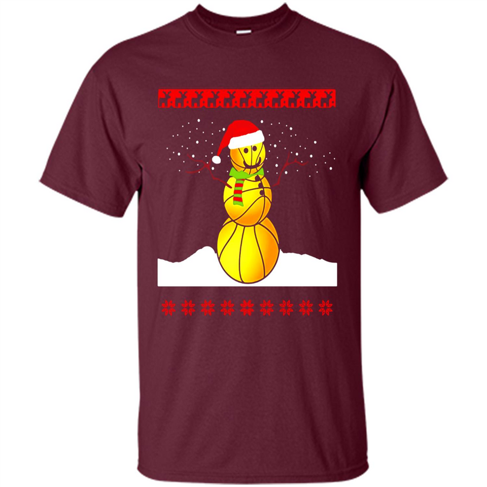 Basketball Santa Funny Christmas - Shirt