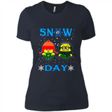 Snow Day Shirt For Dallas Stars Vs Minion Fans pingpong
