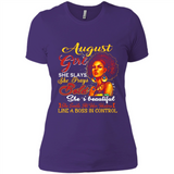 August Girl She Slays She Prays Beautiful Birthday PINGPONG
