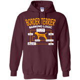 Border Terrier Barking Logic - Hoodie
